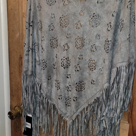 Modena gray scarf - Picture 3 of 4